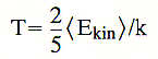 Temperaturen (i Kelvin)